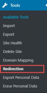 How do I create a redirect?